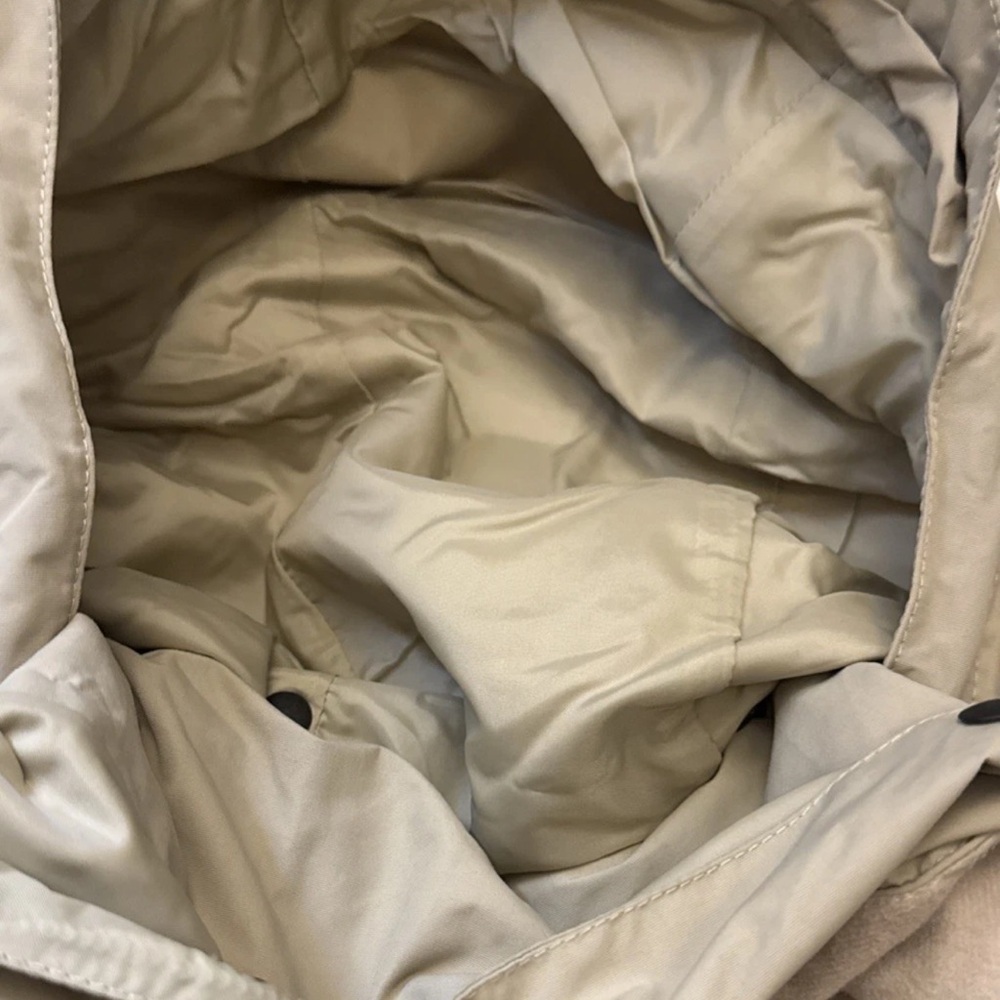 Lands End AquaCheck Insulated Jacket Tan Waterproof Coat XXL 50-52 NWOT - Picture 10 of 11